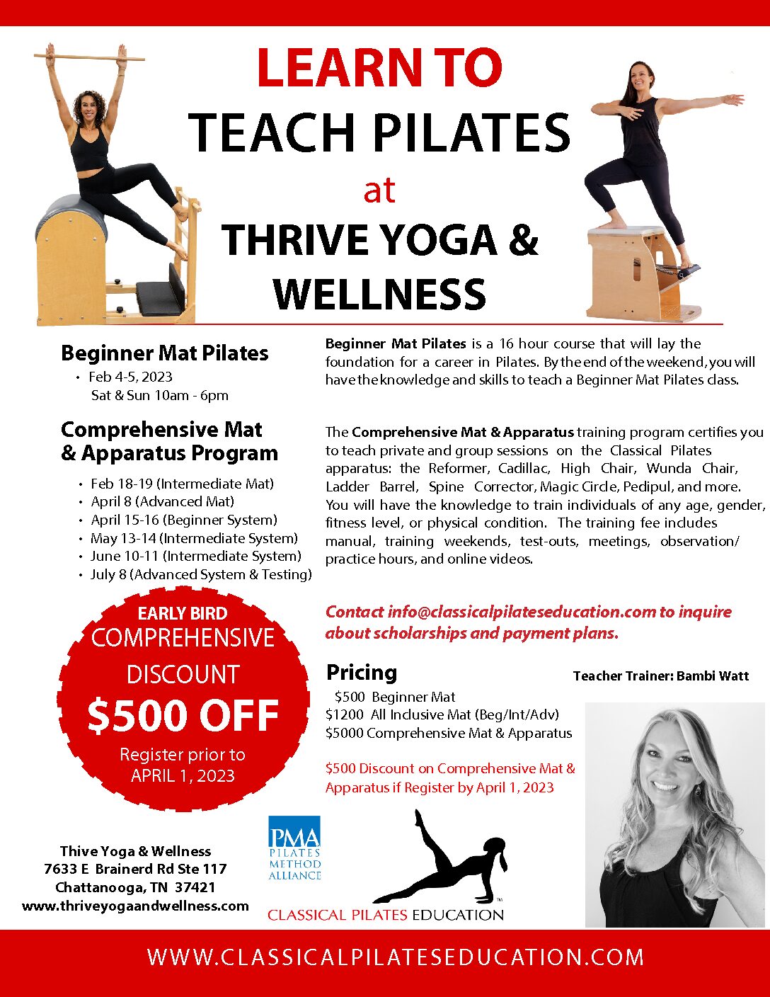 Thrive Yoga & Wellness in Chattanooga, TN