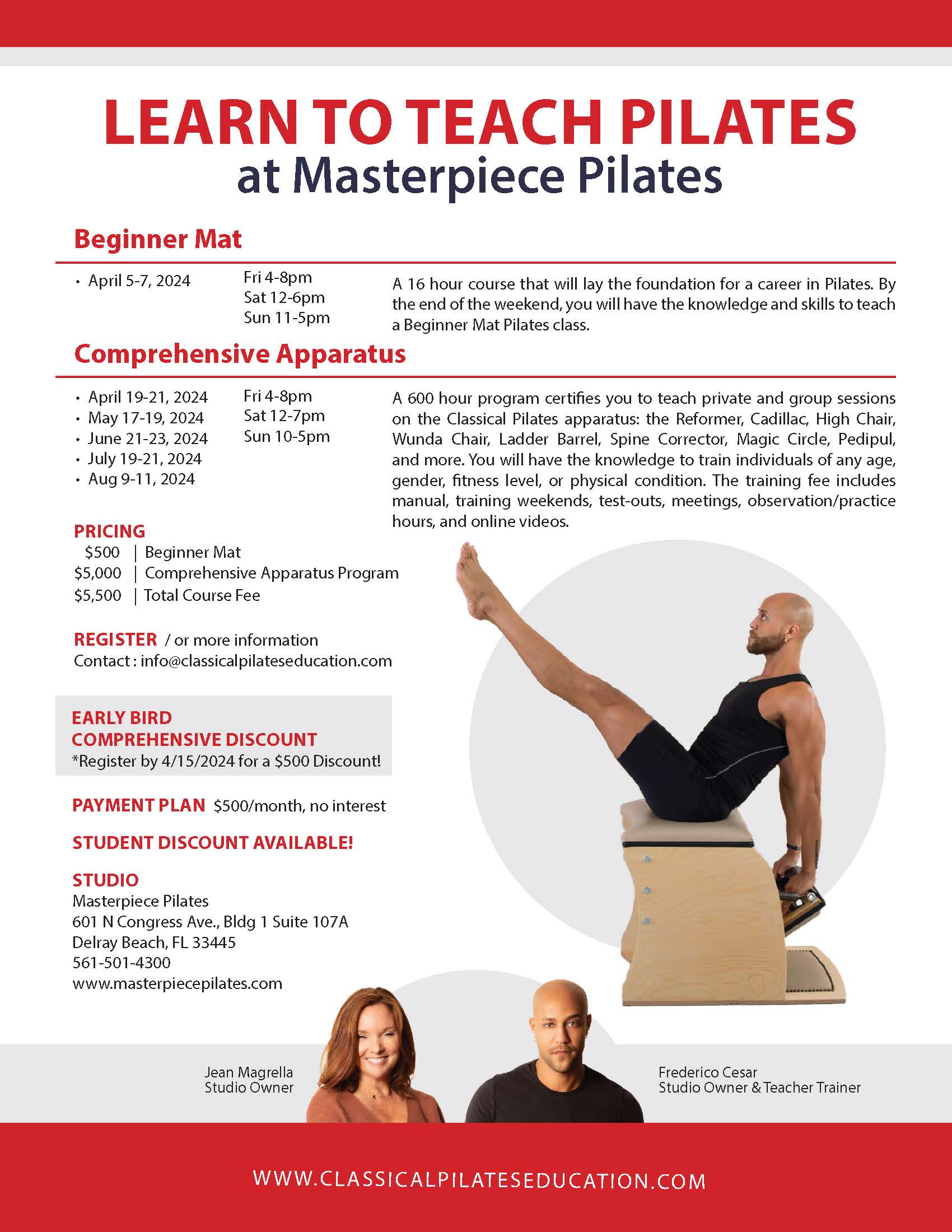 Classical Pilates Certification Course This November 2023