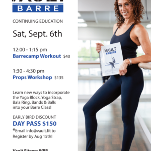 Continuing Education Workshops – September