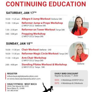 CPE Winter Continuing Ed: Boca