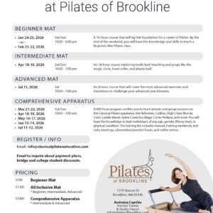 Pilates of Brookline, MA
