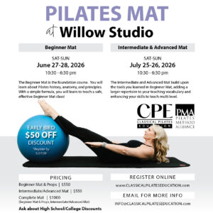 Willow Pilates in Nashville, TN​